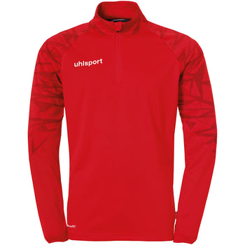 UHLSPORT Goal 25 1/4 Zip Top Herren Rot