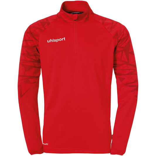 UHLSPORT Goal 25 1/4 Zip Top Herren Rot