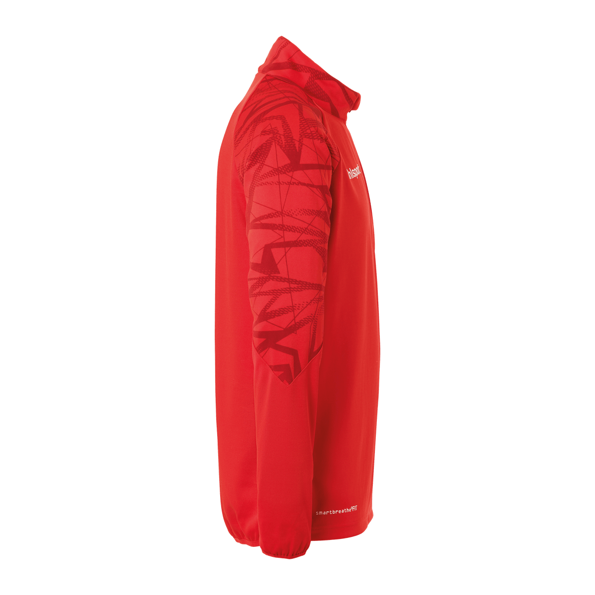 uhlsport Goal 25 1/4 Zip Top Kind (rot/weiß)