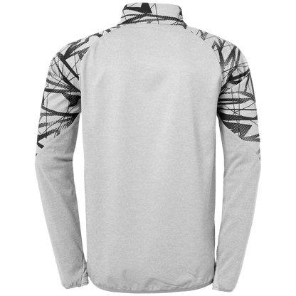 uhlsport Goal 25 1/4 Zip Top Kind (dark grau melange/schwarz)