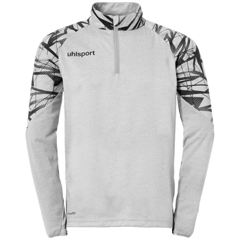 uhlsport Goal 25 1/4 Zip Top Kind (dark grau melange/schwarz)