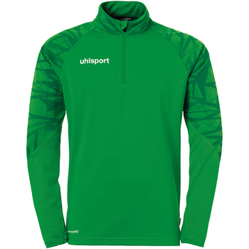 UHLSPORT Goal 25 1/4 Zip Top Herren Grün