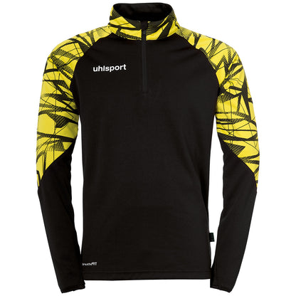 UHLSPORT Goal 25 1/4 Zip Top Kind Schwarz