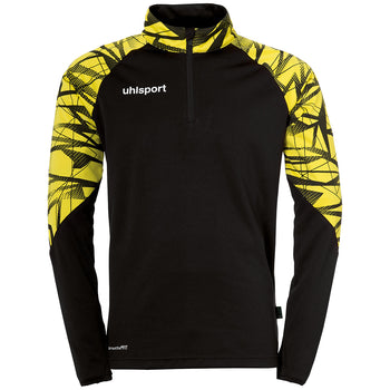 UHLSPORT Goal 25 1/4 Zip Top Kind Schwarz