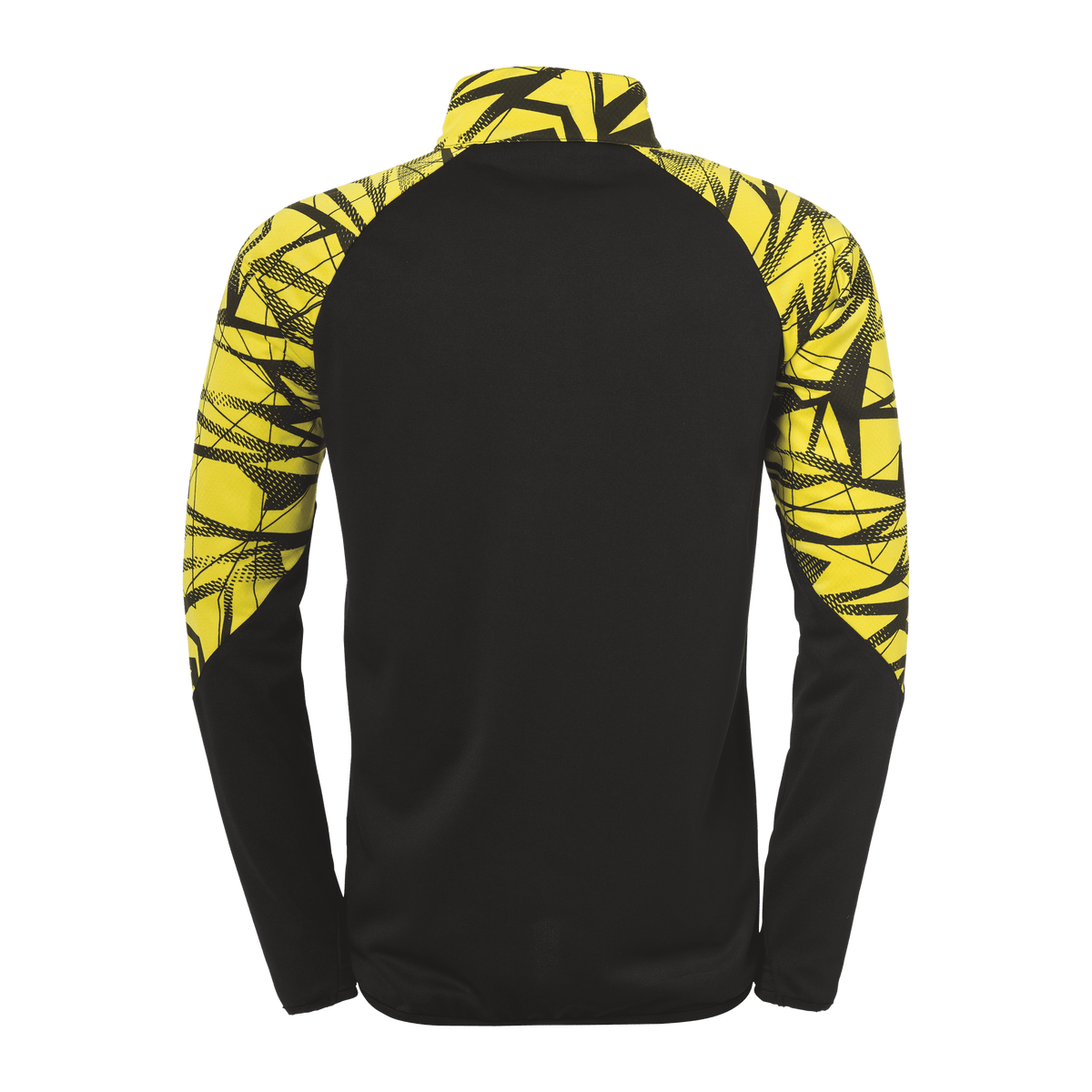uhlsport Goal 25 1/4 Zip Top (schwarz/limonengelb)