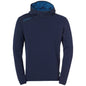 UHLSPORT Essential Hoodie Herren Dunkelblau