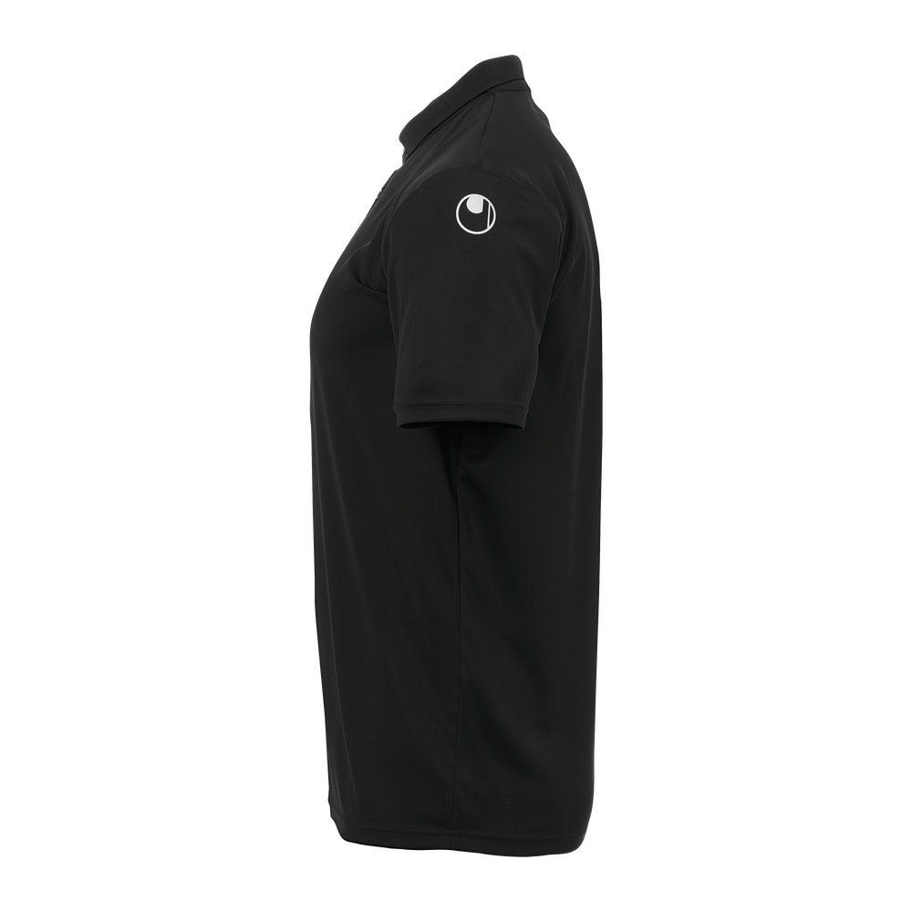 uhlsport Essential Poly Polo Shirt Kind (schwarz)