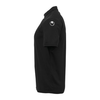 uhlsport Essential Poly Polo Shirt Kind (schwarz)