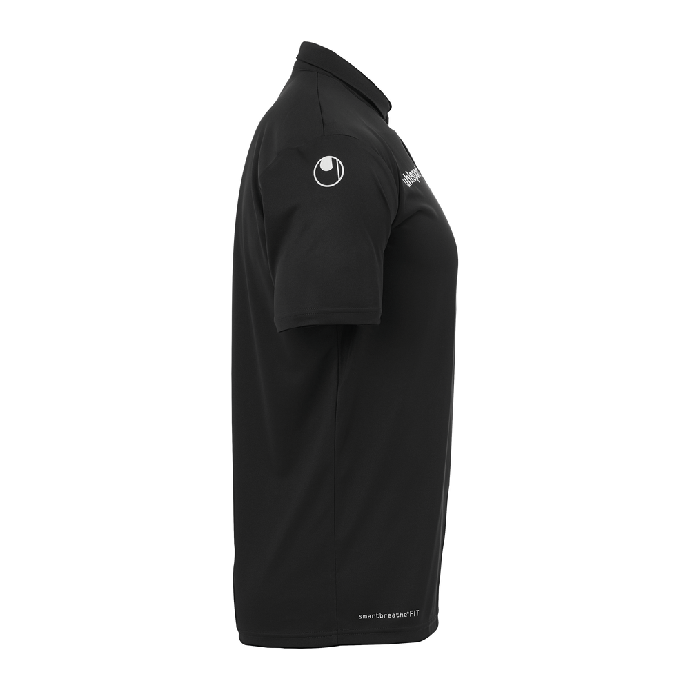 uhlsport Essential Poly Polo Shirt Kind (schwarz)