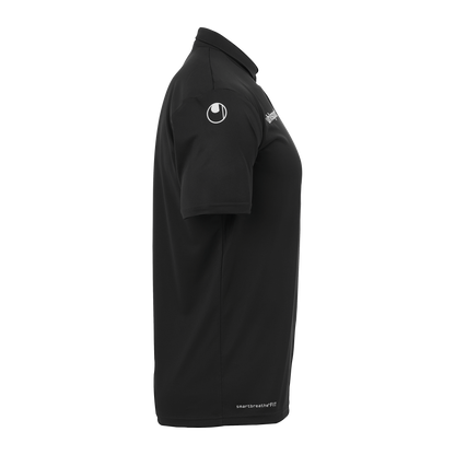 uhlsport Essential Poly Polo Shirt Kind (schwarz)