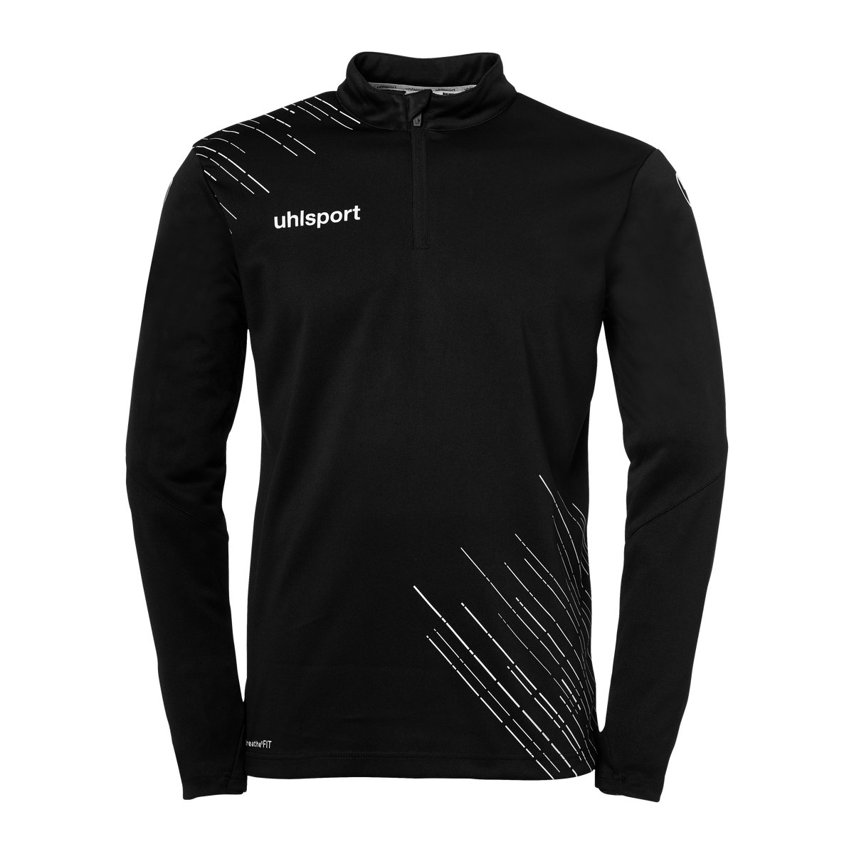 uhlsport Score 26 1/4 Zip Top Kind (schwarz/weiß)