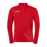 uhlsport Score 26 1/4 Zip Top Kind (rot/weiß)
