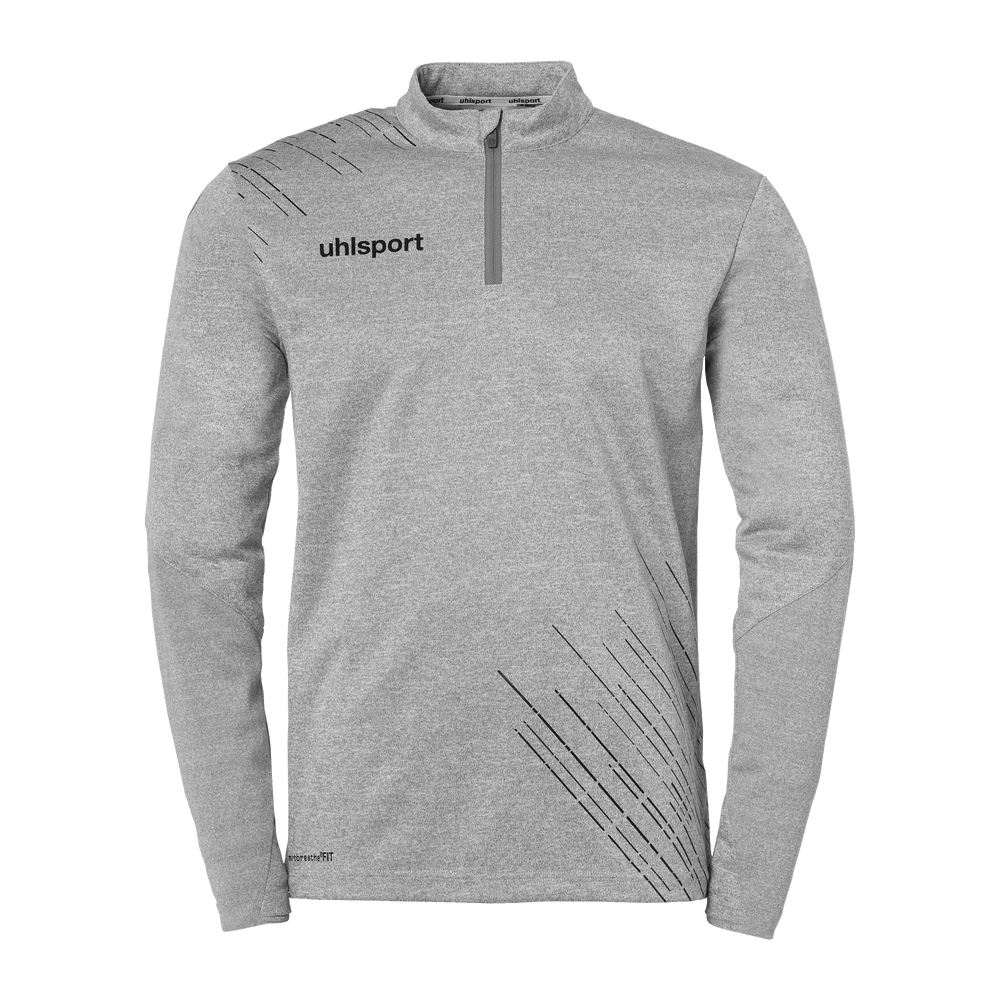 uhlsport Score 26 1/4 Zip Top Kind (dark grau melange/schwarz)