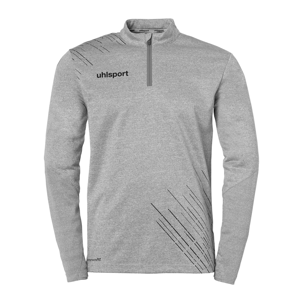 uhlsport Score 26 1/4 Zip Top Kind (dark grau melange/schwarz)