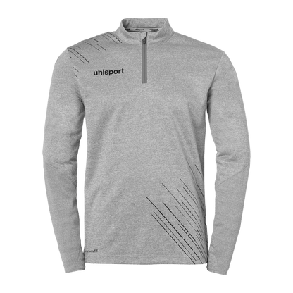 uhlsport Score 26 1/4 Zip Top Kind (dark grau melange/schwarz)