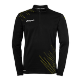 uhlsport Score 26 1/4 Zip Top Kind (schwarz/limonengelb)