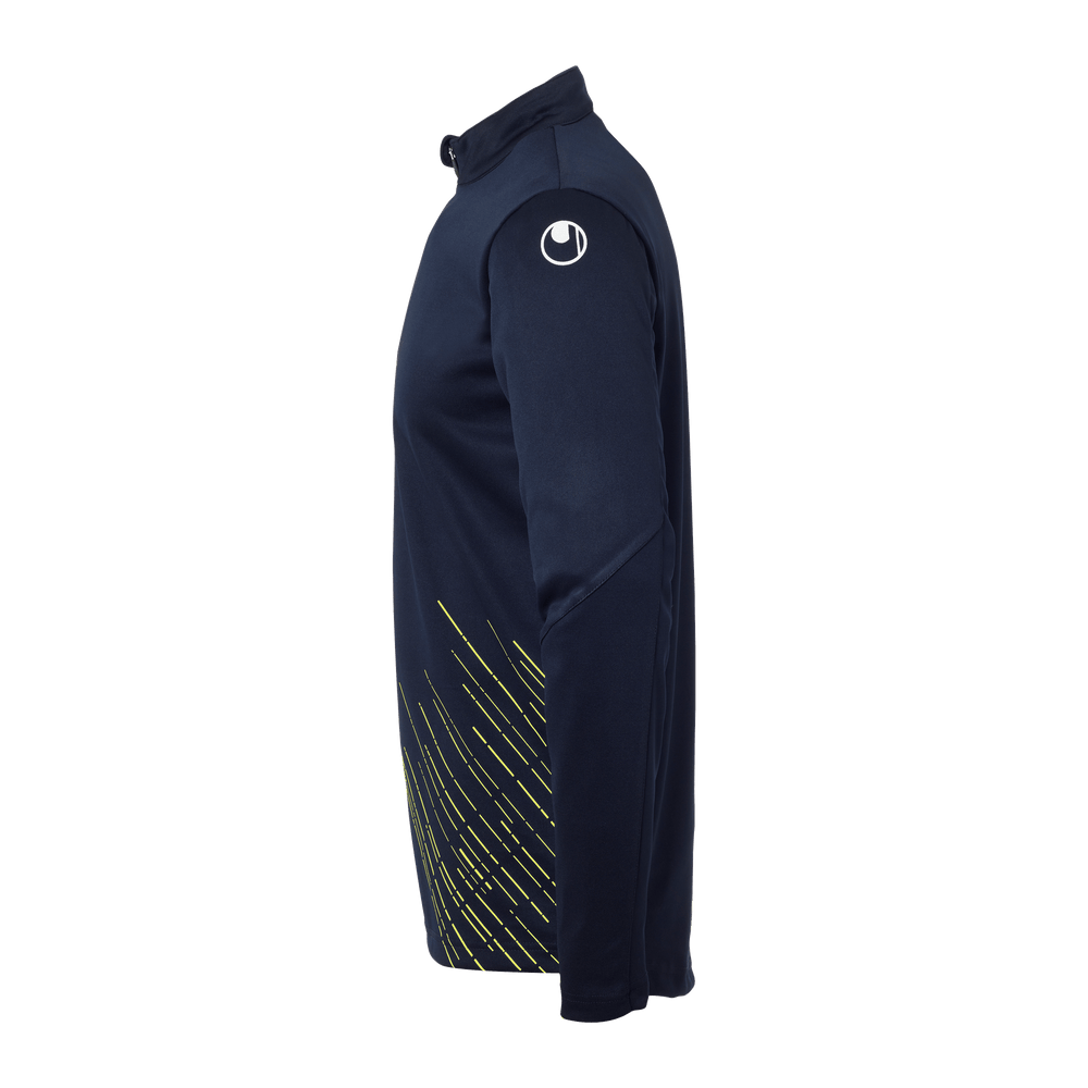 uhlsport Score 26 1/4 Zip Top Kind (marine/fluo gelb)