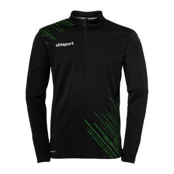 uhlsport Score 26 1/4 Zip Top Kind (schwarz/fluo grün)