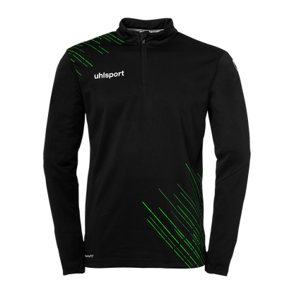 uhlsport Score 26 1/4 Zip Top Kind (schwarz/fluo grün)