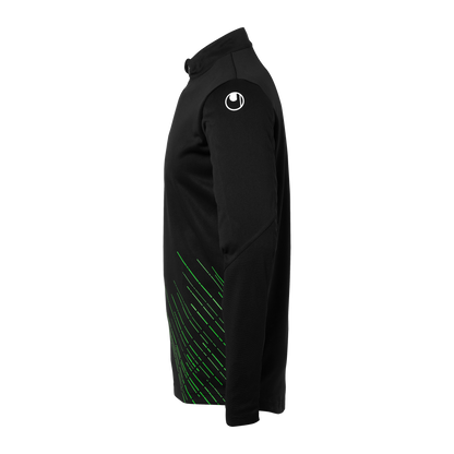 uhlsport Score 26 1/4 Zip Top Kind (schwarz/fluo grün)