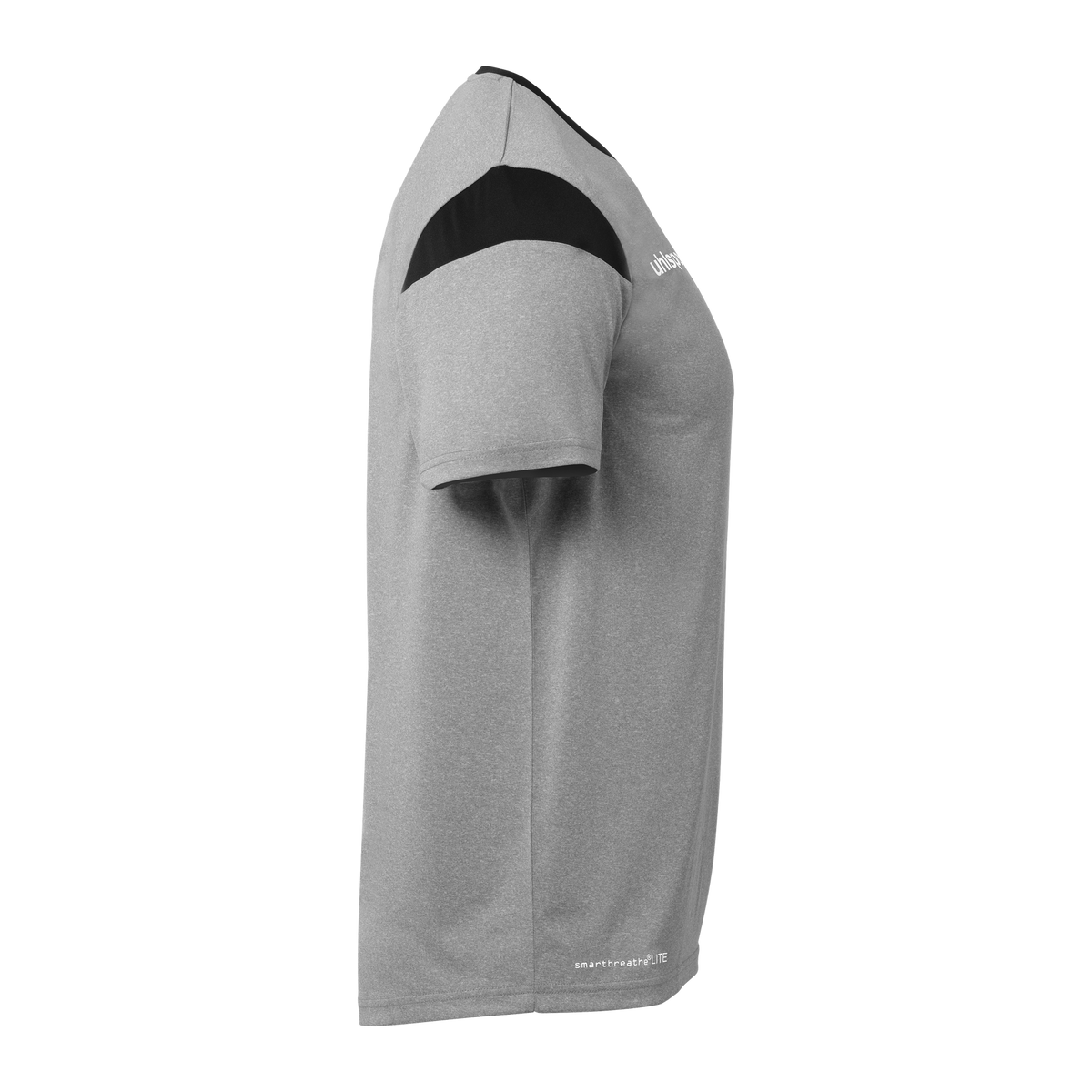 uhlsport Squad 27 Trikot Kurzarm Kind (dark grau melange/schwarz)
