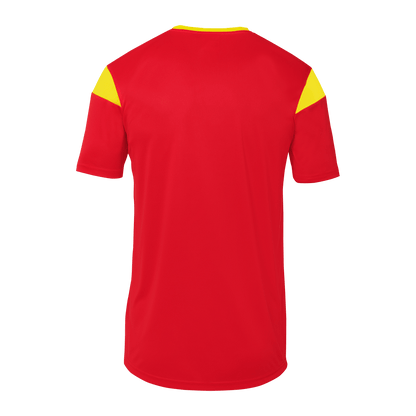 uhlsport Squad 27 Trikot Kurzarm Kind (rot/limonengelb)