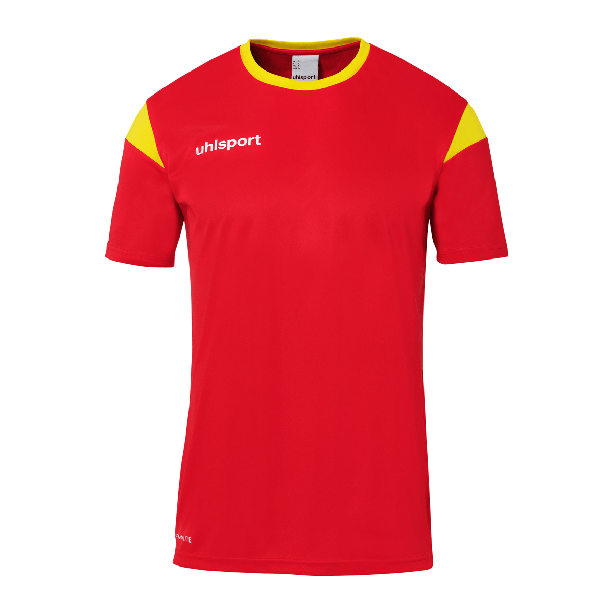 uhlsport Squad 27 Trikot Kurzarm Kind (rot/limonengelb)