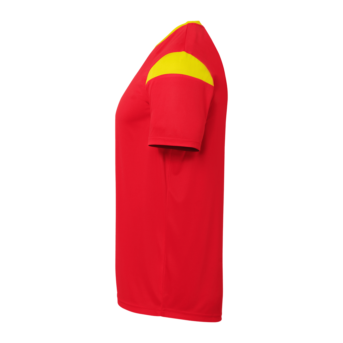 uhlsport Squad 27 Trikot Kurzarm Kind (rot/limonengelb)