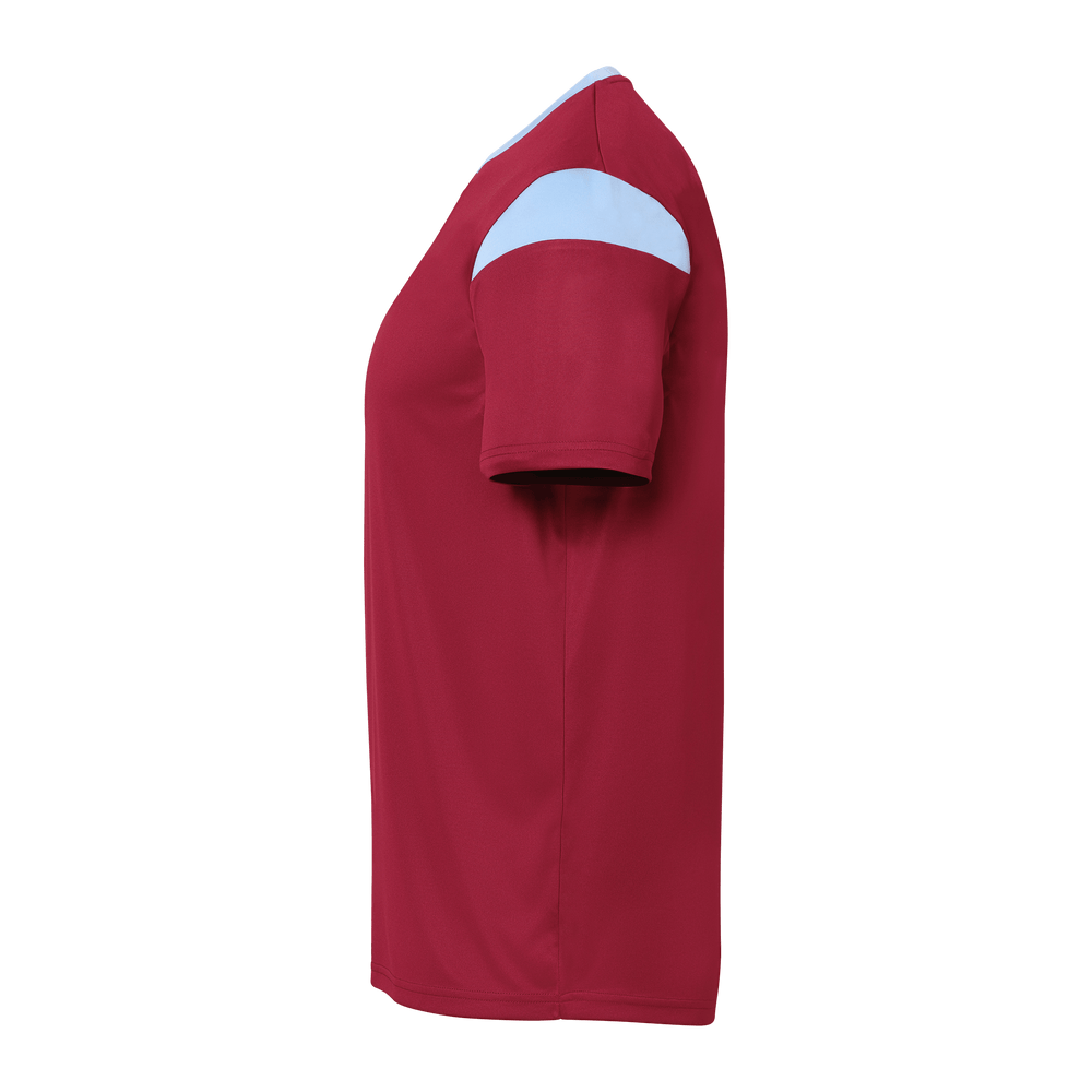 uhlsport Squad 27 Trikot Kurzarm Kind (bordeaux/skyblau)