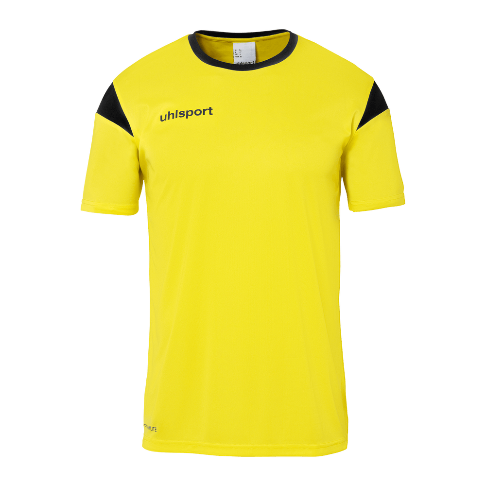 uhlsport Squad 27 Trikot Kurzarm Kind (limonengelb/schwarz)