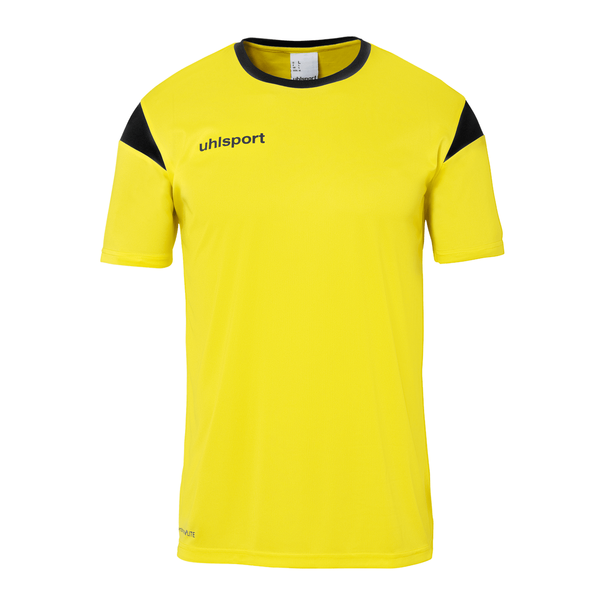 uhlsport Squad 27 Trikot Kurzarm Kind (limonengelb/schwarz)
