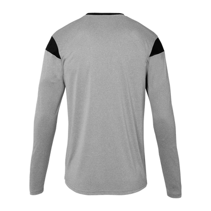 uhlsport Squad 27 Trikot Langarm Kind (dark grau melange/schwarz)