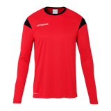 uhlsport Squad 27 Trikot Langarm Kind (rot/schwarz)