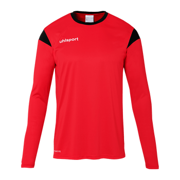 uhlsport Squad 27 Trikot Langarm Kind (rot/schwarz)