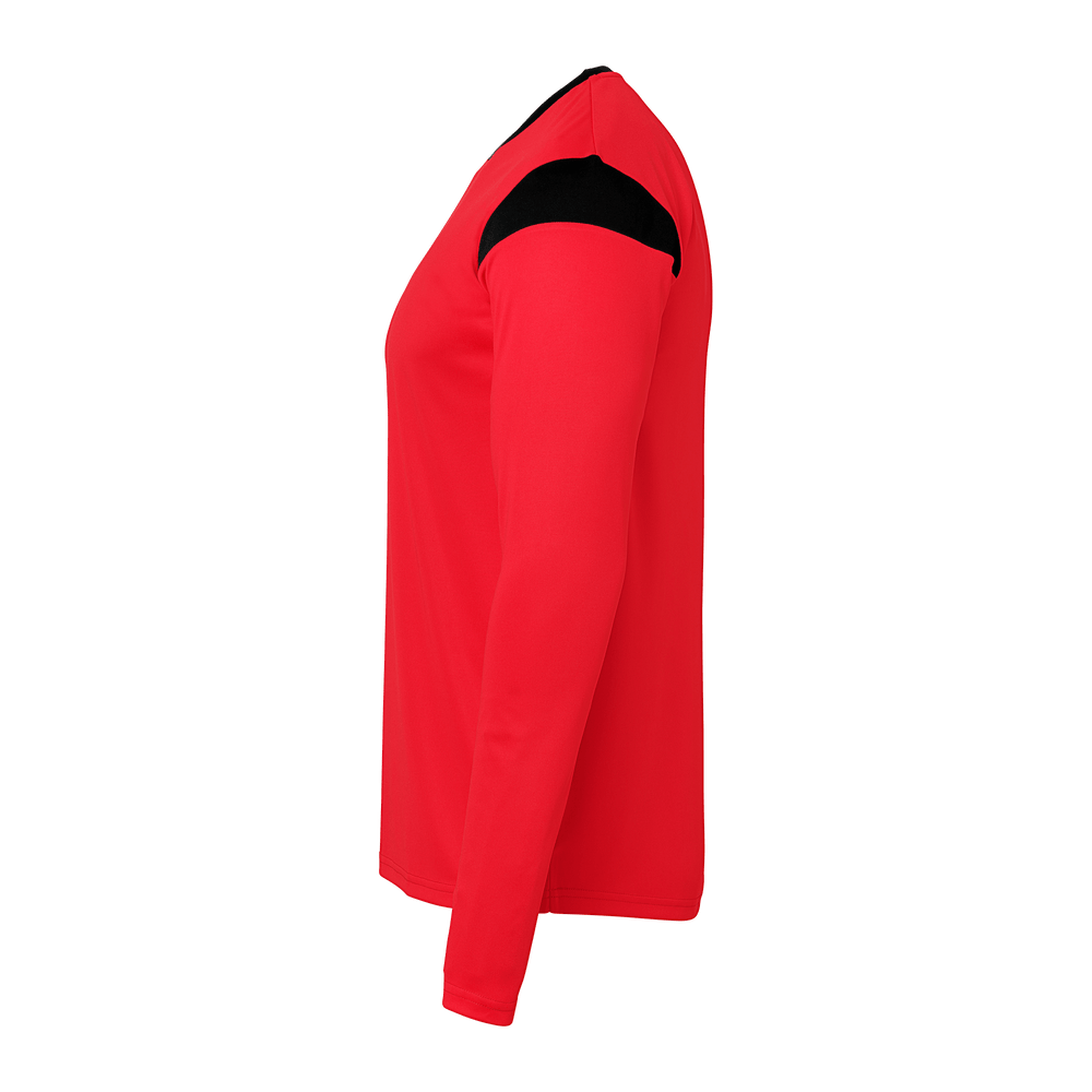 uhlsport Squad 27 Trikot Langarm Kind (rot/schwarz)