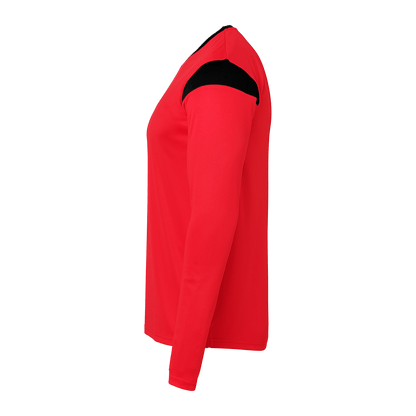 uhlsport Squad 27 Trikot Langarm Kind (rot/schwarz)