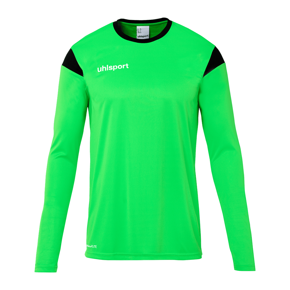 uhlsport Squad 27 Trikot Langarm Kind (fluo grün/schwarz)