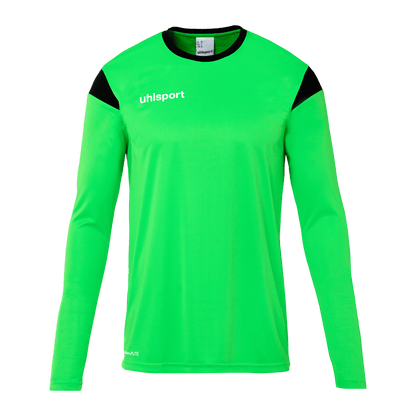 uhlsport Squad 27 Trikot Langarm Kind (fluo grün/schwarz)
