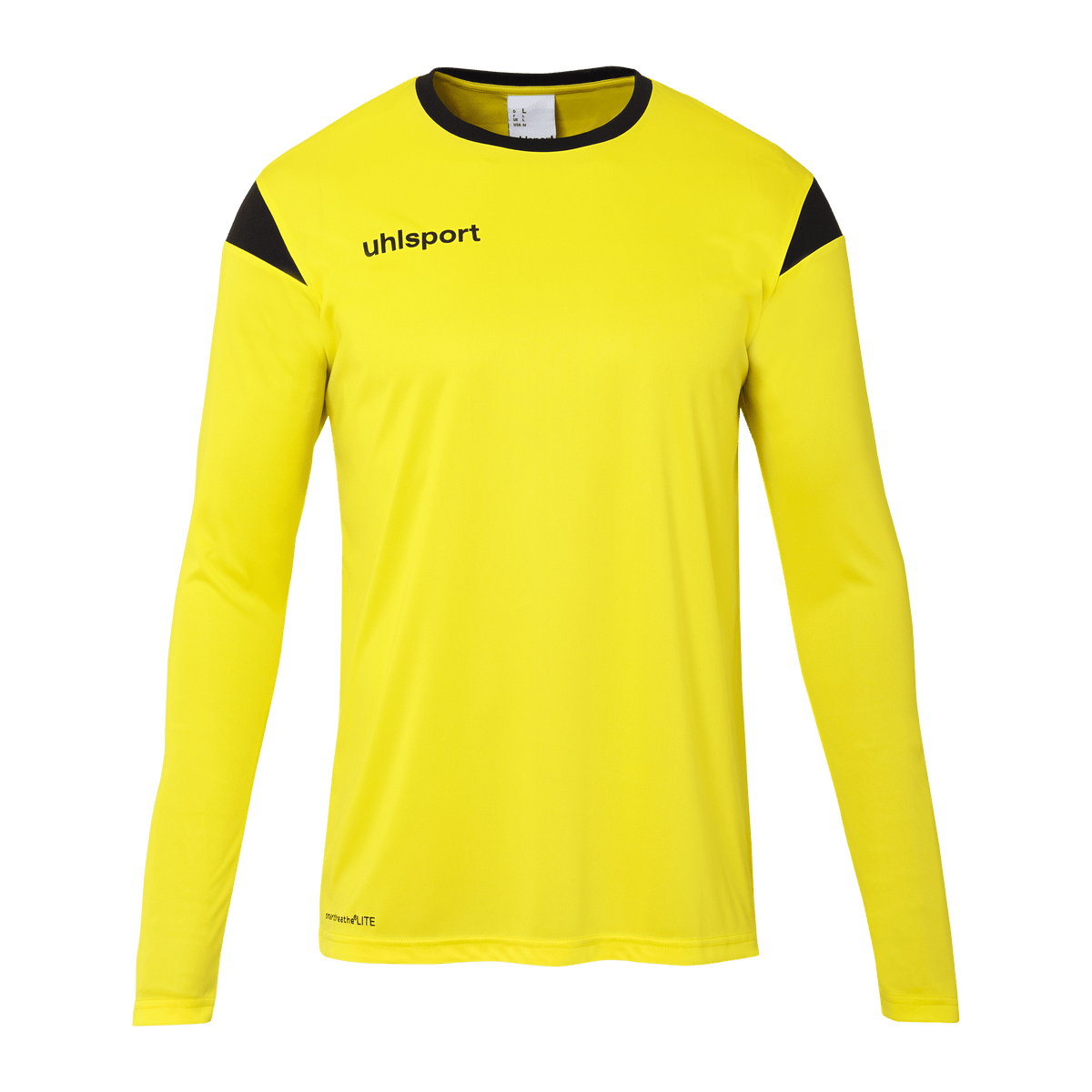 uhlsport Squad 27 Trikot Langarm Kind (limonengelb/schwarz)