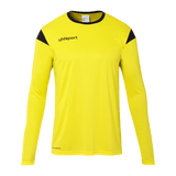 uhlsport Squad 27 Trikot Langarm Kind (limonengelb/schwarz)