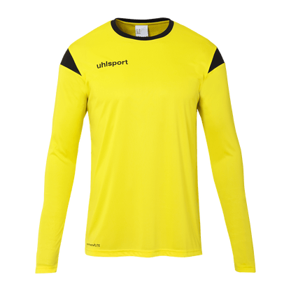 uhlsport Squad 27 Trikot Langarm Kind (limonengelb/schwarz)