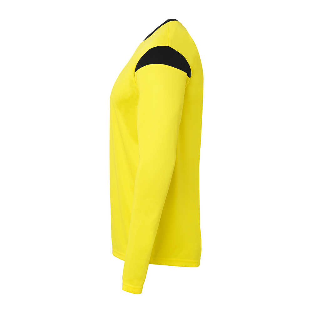 uhlsport Squad 27 Trikot Langarm Kind (limonengelb/schwarz)