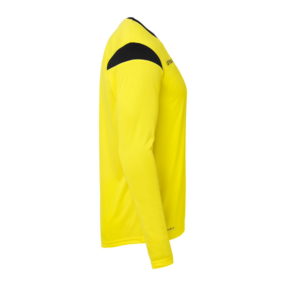 uhlsport Squad 27 Trikot Langarm Kind (limonengelb/schwarz)