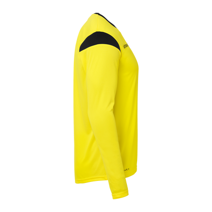 uhlsport Squad 27 Trikot Langarm Kind (limonengelb/schwarz)