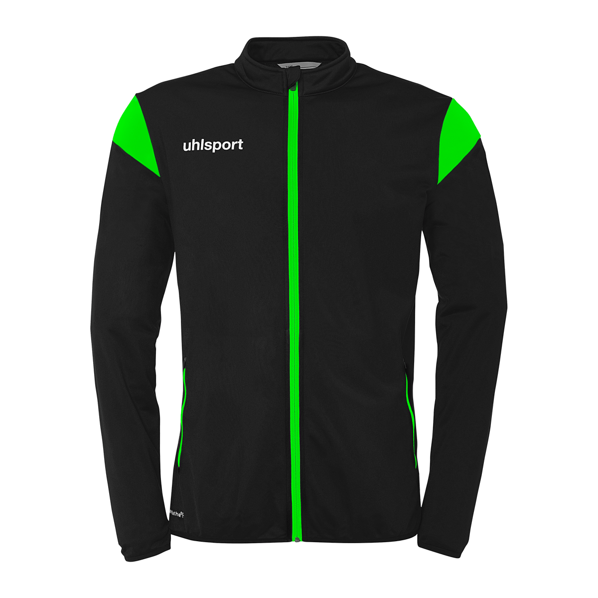 uhlsport Squad 27 Classic Jacke Kind (schwarz/fluo grün)