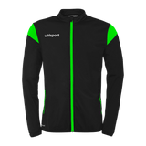 uhlsport Squad 27 Classic Jacke Kind (schwarz/fluo grün)