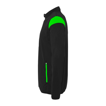uhlsport Squad 27 Classic Jacke Kind (schwarz/fluo grün)
