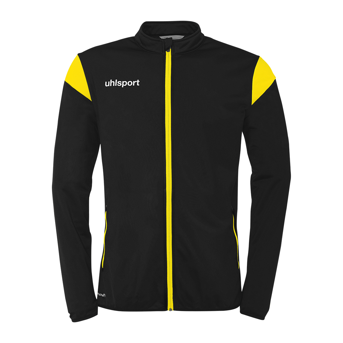 uhlsport Squad 27 Classic Jacke Kind (schwarz/limonengelb)