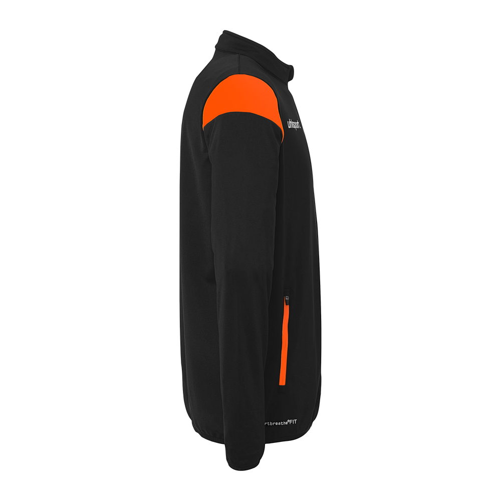uhlsport Squad 27 Classic Jacke Kind (schwarz/fluo orange)