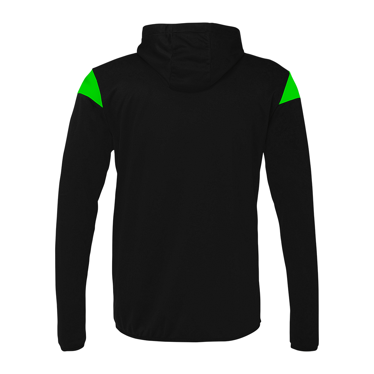 uhlsport Squad 27 Track Hood Jacke Kind (schwarz/fluo grün)
